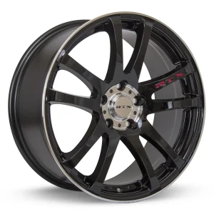 RTX Wheels – Twin – Black – 16″x7″ 38mm – Summer Wheels – 081282